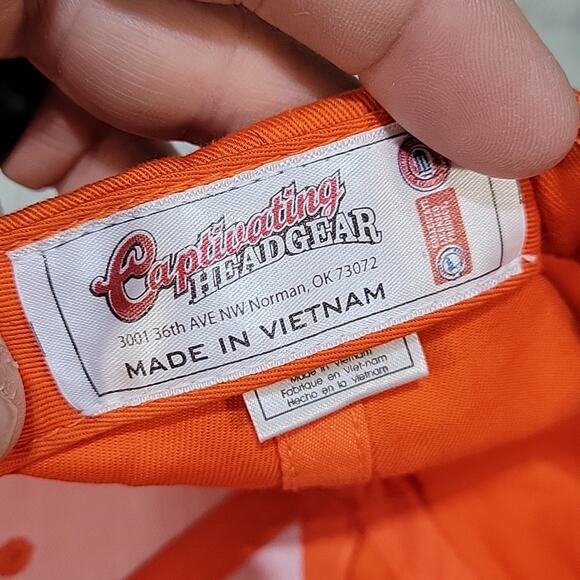 Captivating Headgear, BG Falcons, Orange Hat - Picture 8 of 9